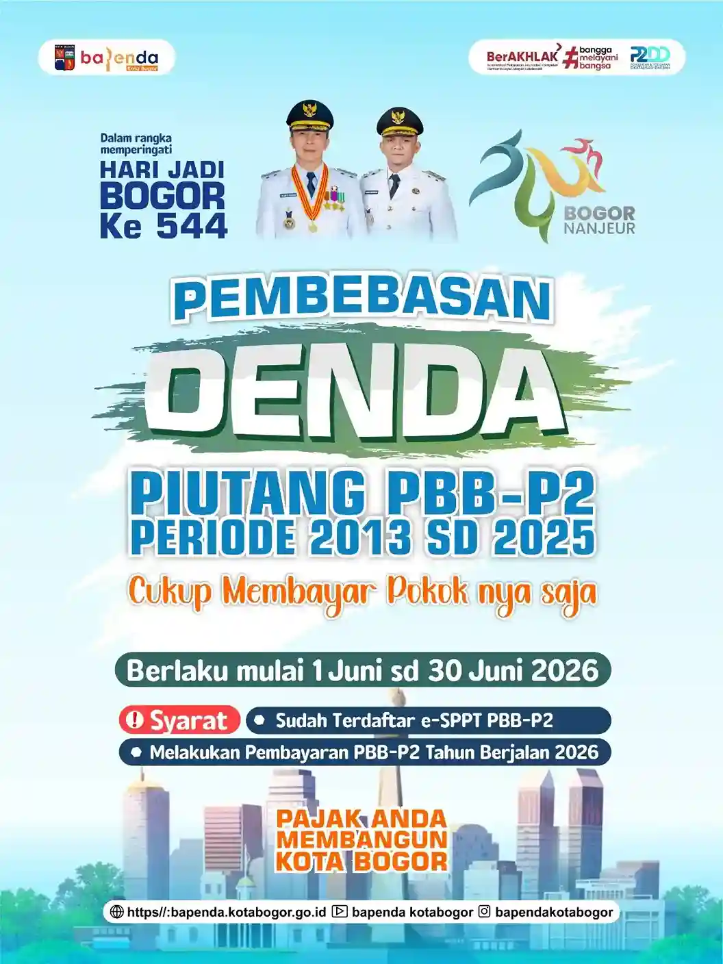 Pemutihan Denda PBB Bogor Himpun Rp6,5 Miliar dalam Tiga Hari