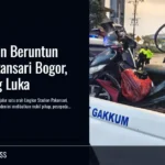 Kecelakaan Beruntun Dekat Pakansari Bogor, Dua Orang Luka