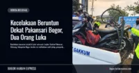 Kecelakaan Beruntun Dekat Pakansari Bogor, Dua Orang Luka