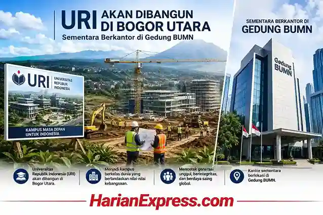 Universitas Republik Indonesia Dirikan Kampus Utama di Bogor, Operasi Awal di Gedung BUMN