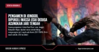 Pengamen di Jonggol Dipukuli Massa usai Diduga Acungkan Jari Tengah