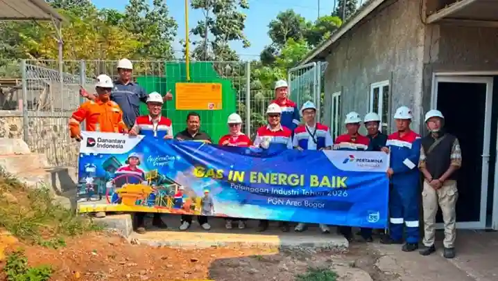 PGN Bogor Salurkan Gas Bumi ke Produsen Aspal di Citeureup