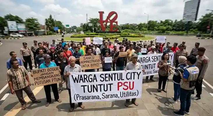 Bupati Bogor Terancam Sanksi Administratif PSU Sentul City