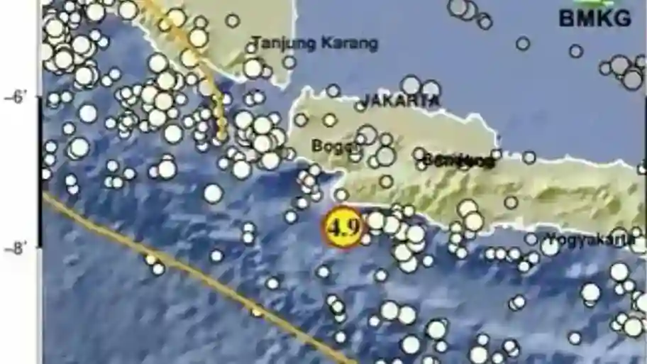 Gempa Magnitudo 4,8 Guncang Sukabumi, Terasa Hingga Bogor dan Bandung