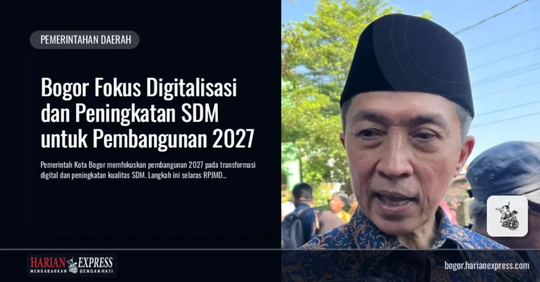 Bogor Fokus Digitalisasi dan Peningkatan SDM untuk Pembangunan 2027
