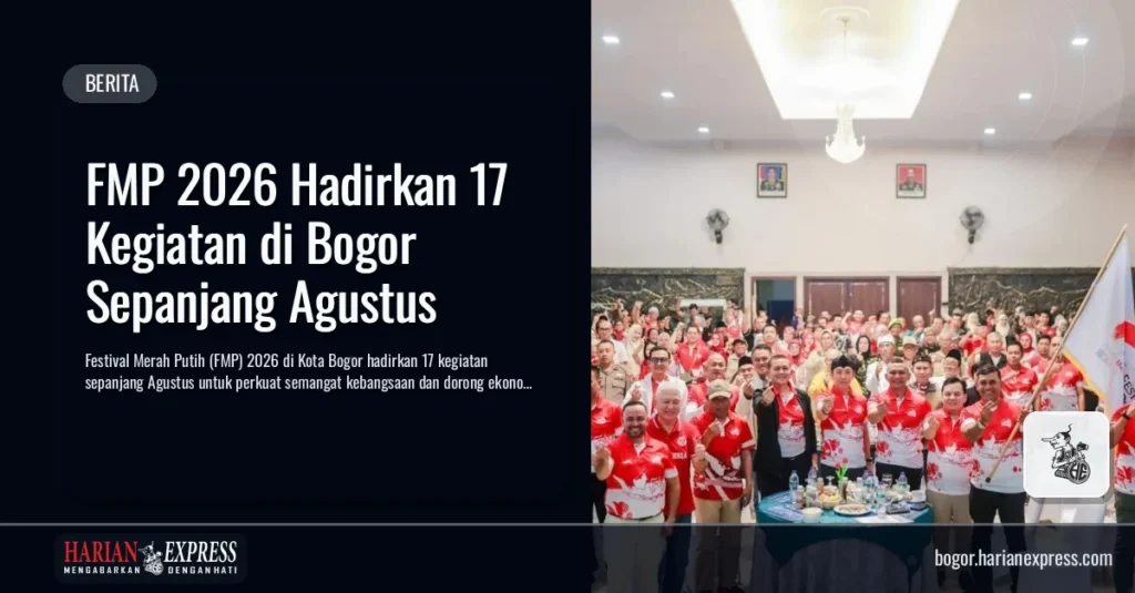FMP 2026 Hadirkan 17 Kegiatan di Bogor Sepanjang Agustus