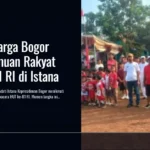 Ribuan Warga Bogor Padati Jamuan Rakyat HUT ke-81 RI di Istana