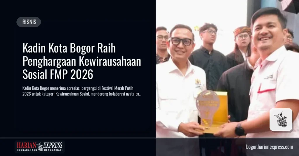 Kadin Kota Bogor Raih Penghargaan Kewirausahaan Sosial FMP 2026