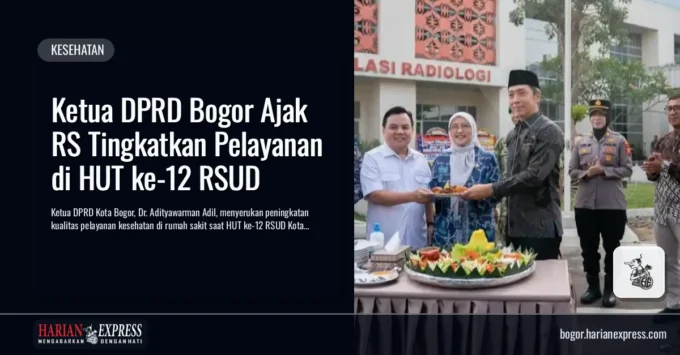 Ketua DPRD Bogor Ajak RS Tingkatkan Pelayanan di HUT ke-12 RSUD