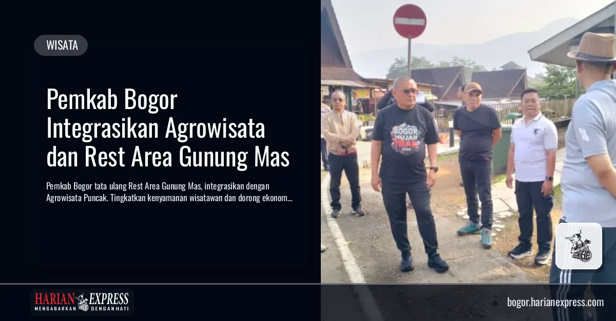 Pemkab Bogor Integrasikan Agrowisata dan Rest Area Gunung Mas