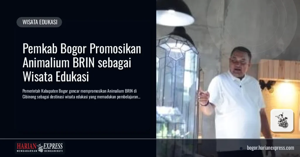 Pemkab Bogor Promosikan Animalium BRIN sebagai Wisata Edukasi
