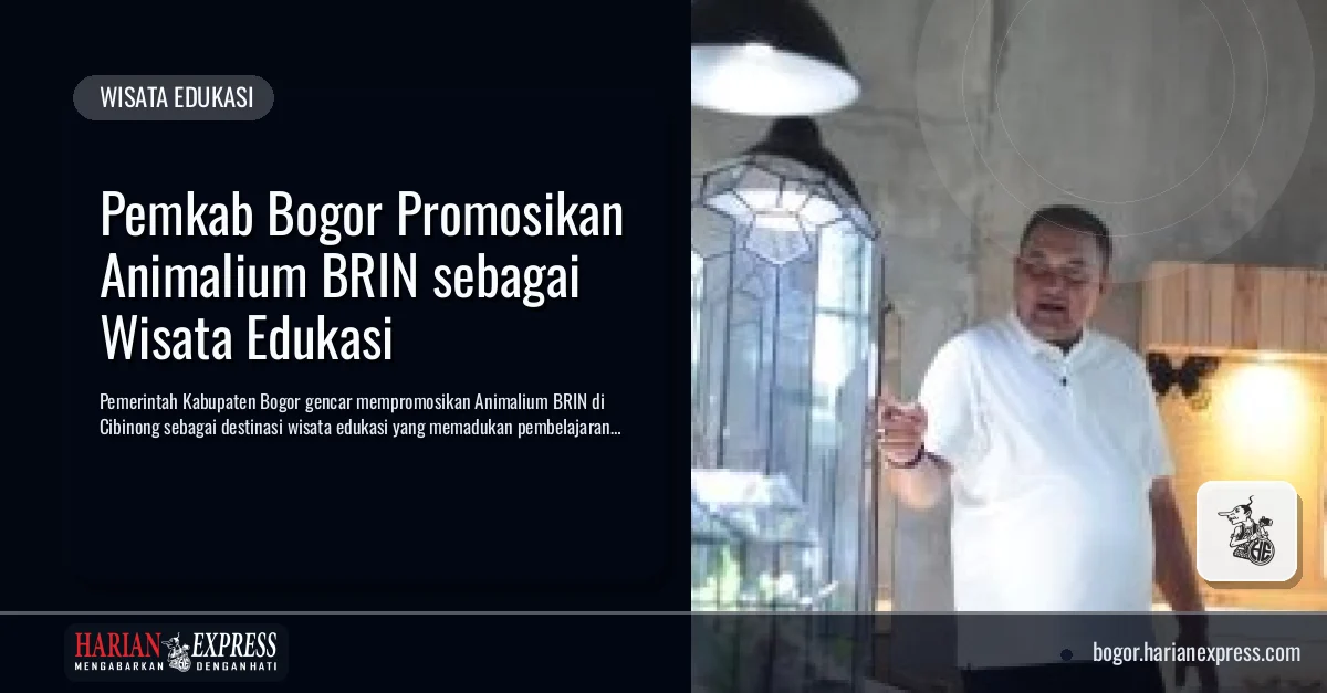 Pemkab Bogor Promosikan Animalium BRIN sebagai Wisata Edukasi