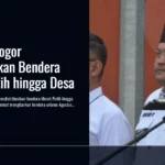 Pemkab Bogor Distribusikan Bendera Merah Putih hingga Desa