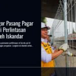 Pemkot Bogor Pasang Pagar Permanen di Perlintasan Kereta Sholeh Iskandar