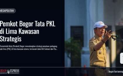 Pemkot Bogor Tata PKL di Lima Kawasan Strategis