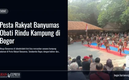 Pesta Rakyat Banyumas Obati Rindu Kampung di Bogor