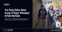 Pria Bawa Kabur Motor Teman di Bogor Ditangkap di Kaki Merbabu