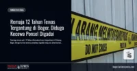 Remaja 12 Tahun Tewas Tergantung di Bogor, Diduga Kecewa Ponsel Digadai