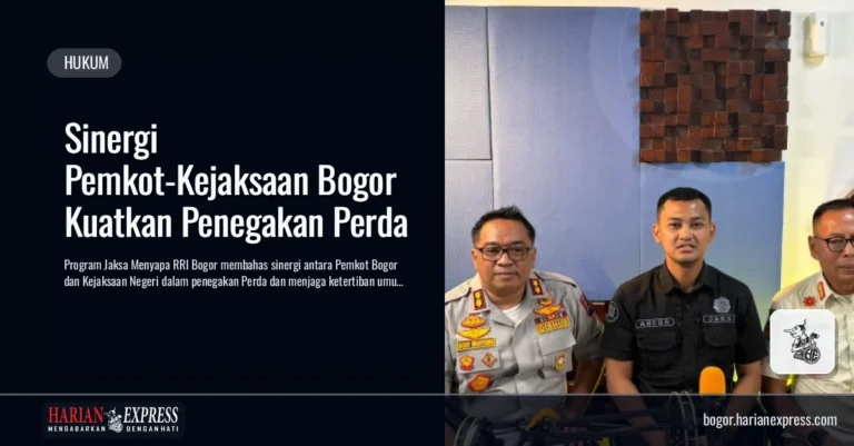 Sinergi Pemkot-Kejaksaan Bogor Kuatkan Penegakan Perda