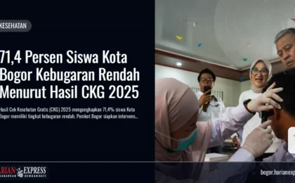 71,4 Persen Siswa Kota Bogor Kebugaran Rendah Menurut Hasil CKG 2025