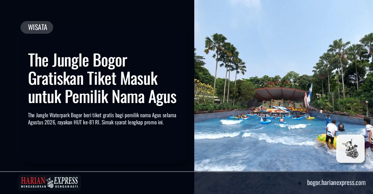 The Jungle Bogor Gratiskan Tiket Masuk untuk Pemilik Nama Agus