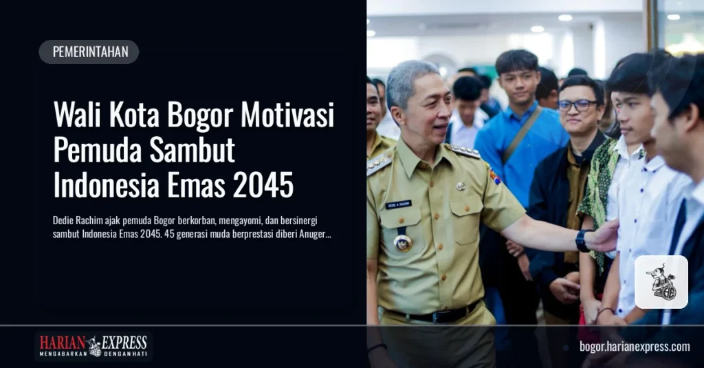 Wali Kota Bogor Motivasi Pemuda Sambut Indonesia Emas 2045