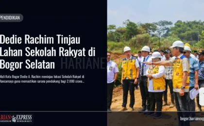 Dedie Rachim Tinjau Lahan Sekolah Rakyat di Bogor Selatan