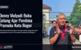 Denny Mulyadi Buka Gelang Ajar Pembina Pramuka Kota Bogor