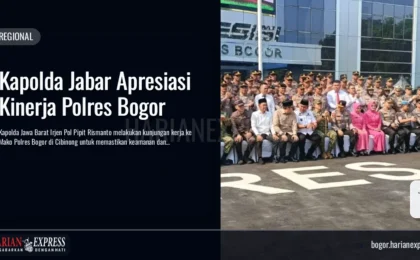 Kapolda Jabar Apresiasi Kinerja Polres Bogor