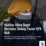 Kualitas Udara Bogor Berstatus Sedang Pasien ISPA Naik
