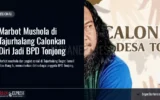Marbot Mushola di Tajurhalang Calonkan Diri Jadi BPD Tonjong