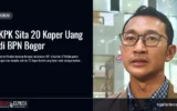 KPK Sita 20 Koper Uang di BPN Bogor