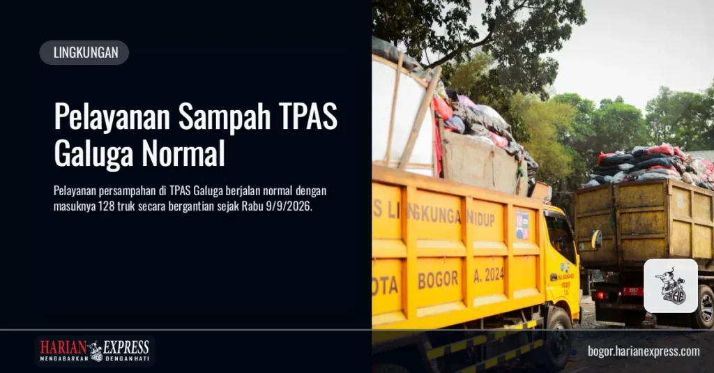 Pelayanan Sampah TPAS Galuga Normal