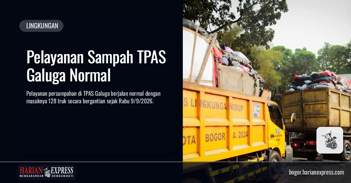 Pelayanan Sampah TPAS Galuga Normal