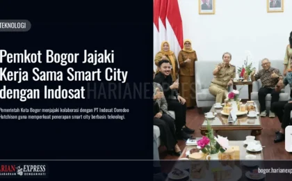 Pemkot Bogor Jajaki Kerja Sama Smart City dengan Indosat