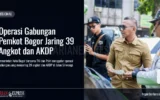Operasi Gabungan Pemkot Bogor Jaring 39 Angkot dan AKDP