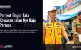 Pemkot Bogor Tata Kawasan Jalan Nyi Raja Permas