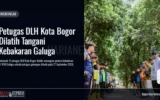 Petugas DLH Kota Bogor Dilatih Tangani Kebakaran Galuga