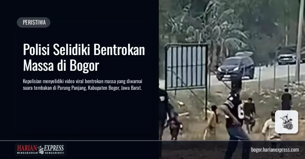 Polisi Selidiki Bentrokan Massa di Bogor