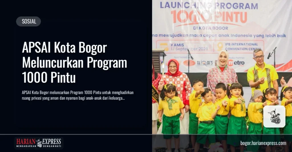 APSAI Kota Bogor Meluncurkan Program 1000 Pintu