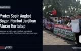 Protes Sopir Angkot Bogor, Pemkot Janjikan Aturan Bertahap