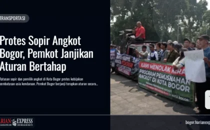 Protes Sopir Angkot Bogor, Pemkot Janjikan Aturan Bertahap