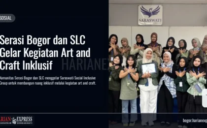 Serasi Bogor dan SLC Gelar Kegiatan Art and Craft Inklusif
