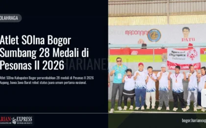 Atlet SOIna Bogor Sumbang 28 Medali di Pesonas II 2026