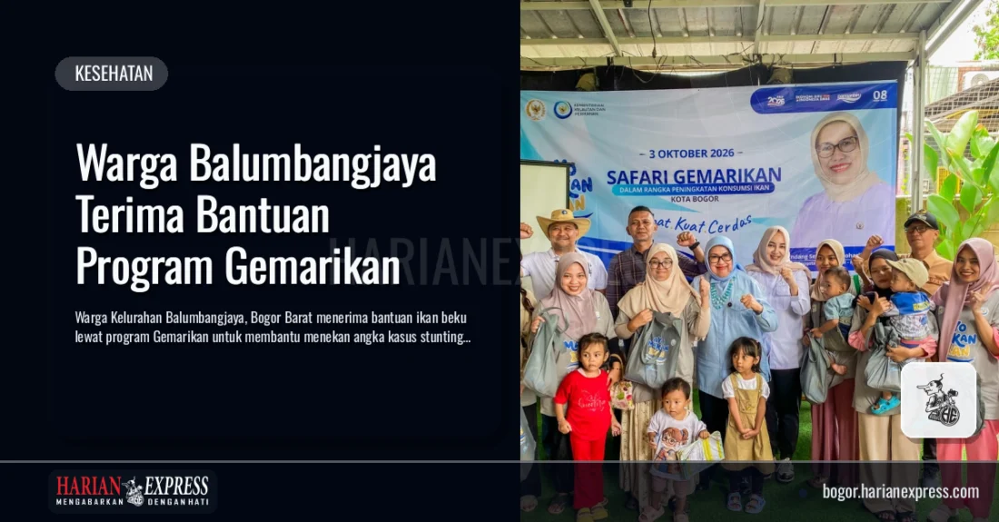 Warga Balumbangjaya Terima Bantuan Program Gemarikan