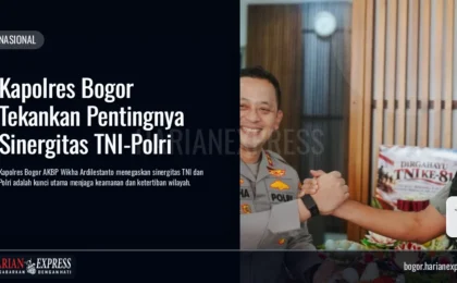 Kapolres Bogor Tekankan Pentingnya Sinergitas TNI-Polri