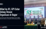 Milad ke-81, GPI Gelar Sidang Dewan Organisasi di Bogor