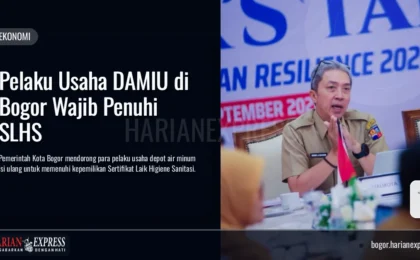 Pelaku Usaha DAMIU di Bogor Wajib Penuhi SLHS
