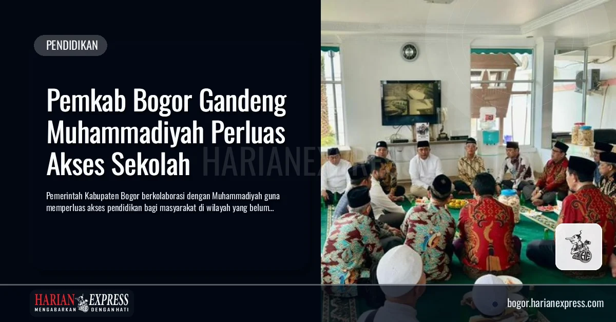 Pemkab Bogor Gandeng Muhammadiyah Perluas Akses Sekolah