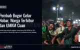 Pemkab Bogor Gelar Nobar, Warga Terhibur dan UMKM Cuan
